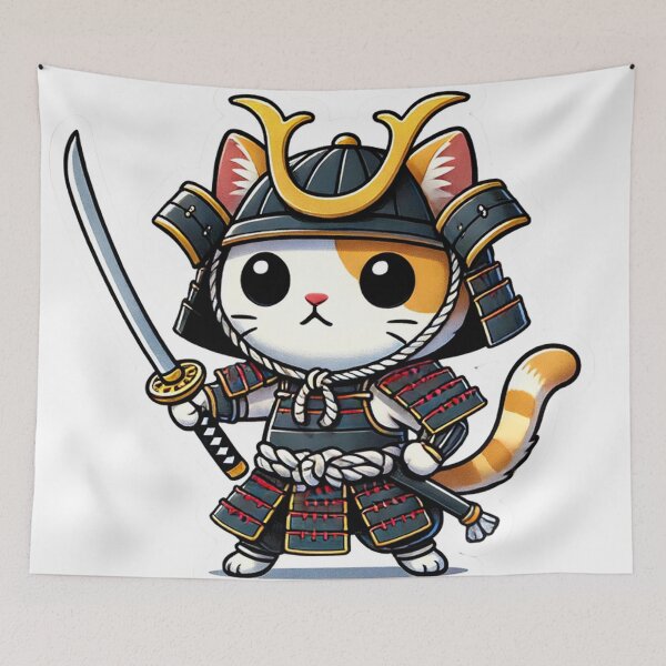 Item preview, Samurai Paws designed and sold by NhongPorchi.