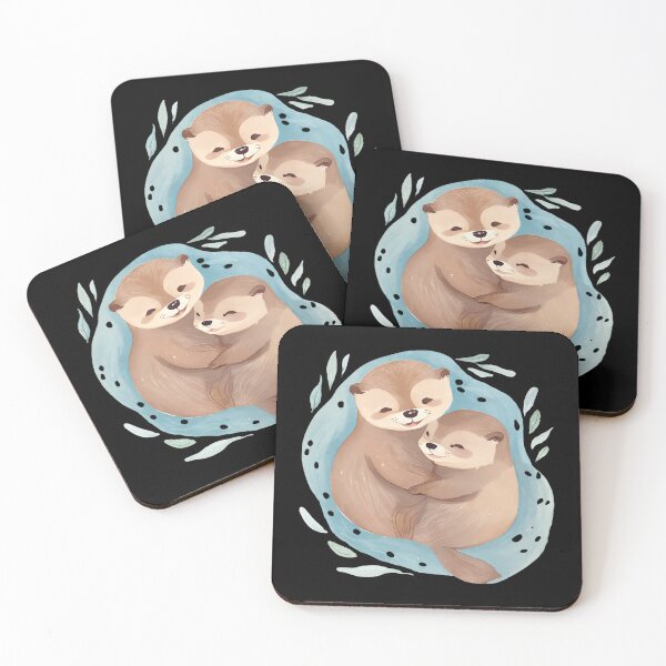 Item preview, OTTERS | LOVE | CUDDLE designed and sold by MUDUGAMU.