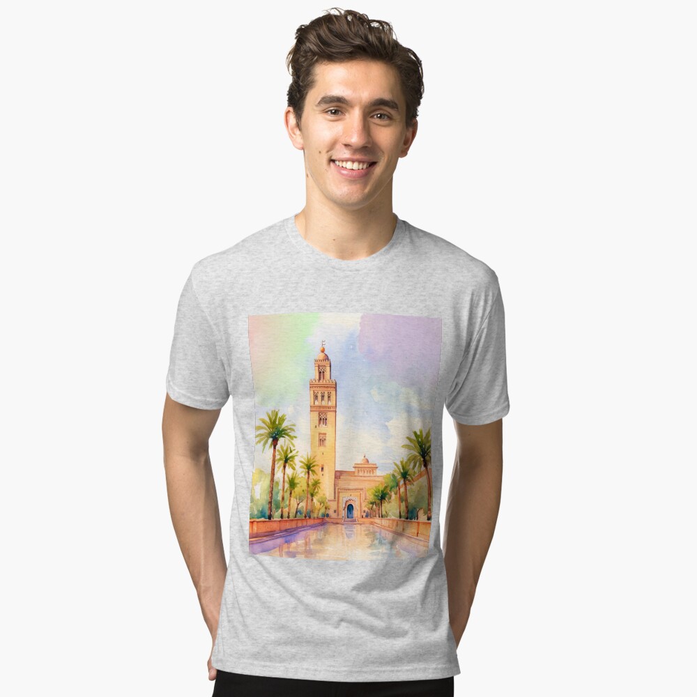 Item preview, Tri-blend T-Shirt designed and sold by jouvaygifts.
