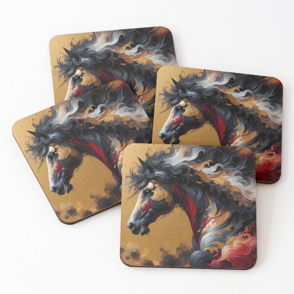 Item preview, Wild stallion designed and sold by Vibranta Studio.
