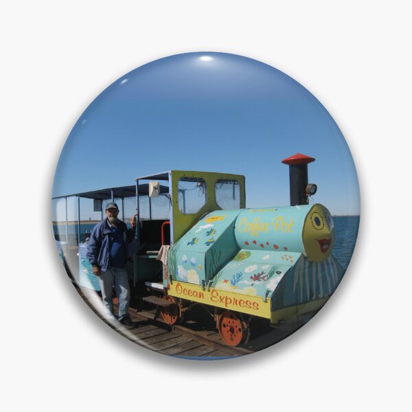 Item preview, The Coffee Pot Train, Carnarvon Jetty, Western Australia designed and sold by Elizabeth Sheppard.