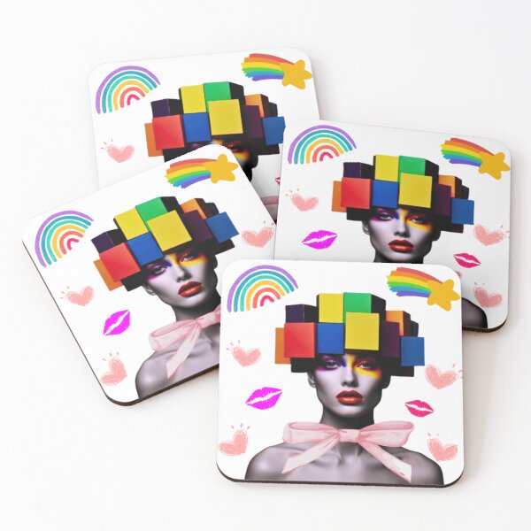 Item preview, Radiate Positivity Rainbow Woman designed and sold by kankan22.