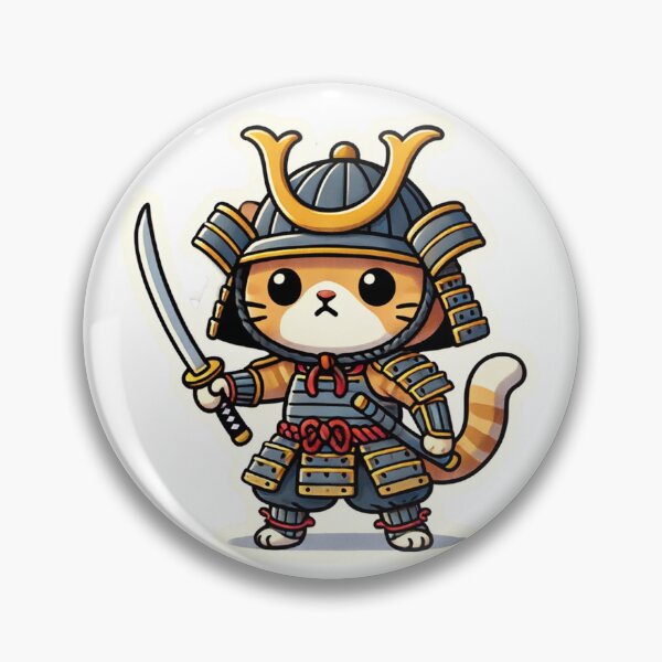 Item preview, Feline Samurai Hero designed and sold by NhongPorchi.