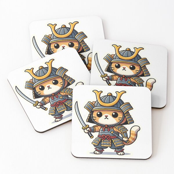 Item preview, Feline Samurai Hero designed and sold by NhongPorchi.