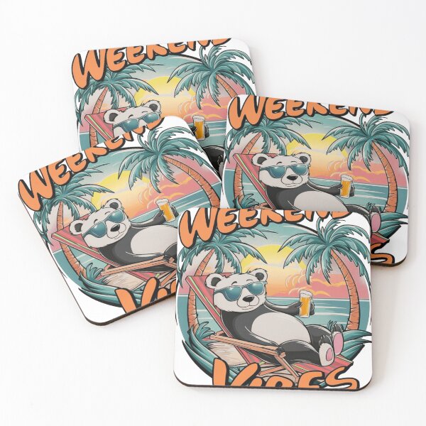 Item preview, Weekend Vibes Panda designed and sold by shirtsngoodies.