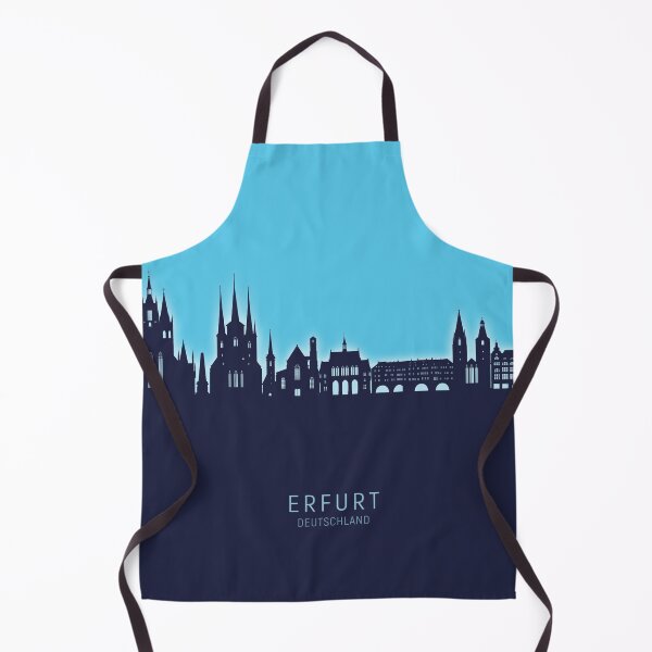 Item preview, Erfurt Germany Skyline designed and sold by ArtPrints.