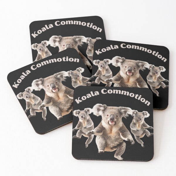 Item preview, Koala Commotion - 3 Happy Koalas Jumping for Joy designed and sold by graknowles.