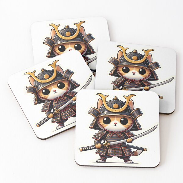 Item preview, Neko Samurai Champion designed and sold by NhongPorchi.
