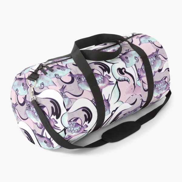 Item preview, Boxfish, Violet-turquoise on a pink background designed and sold by Alex  Blud.