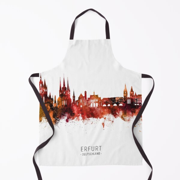 Item preview, Erfurt Germany Skyline designed and sold by ArtPrints.