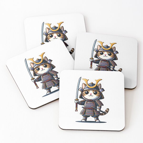 Item preview, Samurai Kitten Defender designed and sold by NhongPorchi.