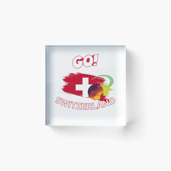 Item preview, Football Euro Support Go SWITZERLAND designed and sold by IssaraStudio.