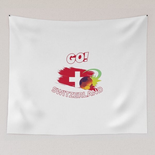 Item preview, Football Euro Support Go SWITZERLAND designed and sold by IssaraStudio.