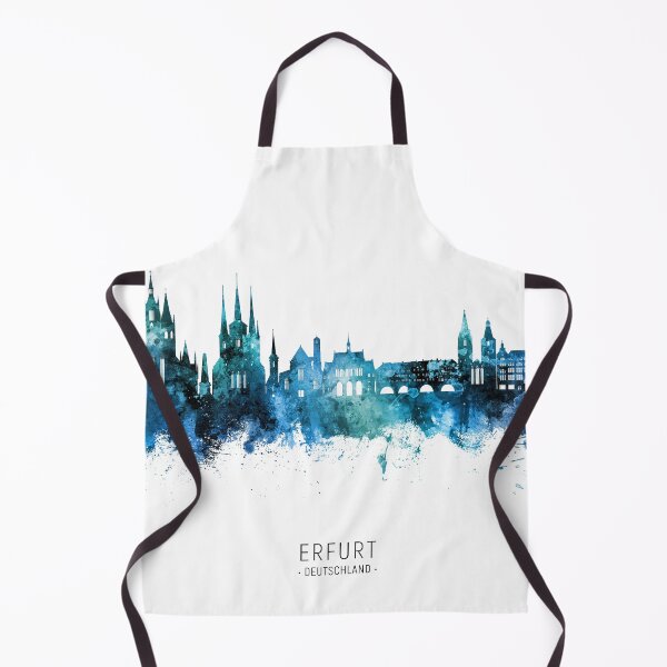 Item preview, Erfurt Germany Skyline designed and sold by ArtPrints.