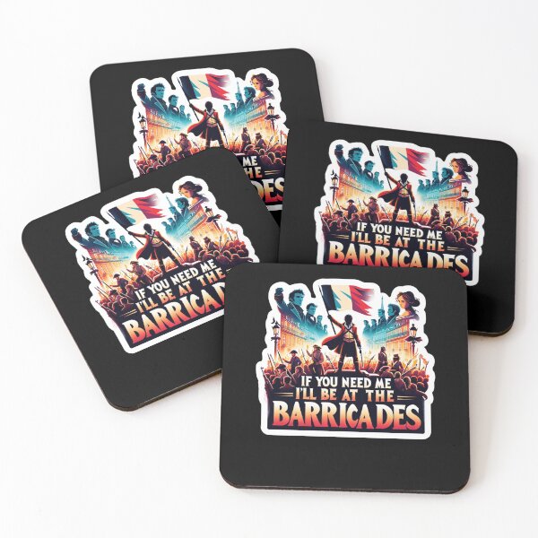 Item preview, Les Miserables If You Need Me I'll Be At The Barricades designed and sold by ArtfulDodger9.