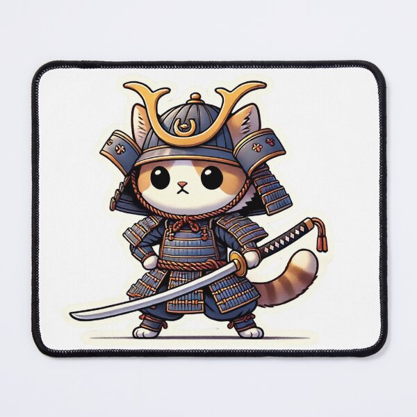 Item preview, Courageous Samurai Cat designed and sold by NhongPorchi.