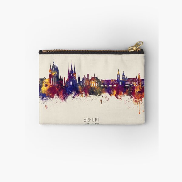 Item preview, Erfurt Germany Skyline designed and sold by ArtPrints.