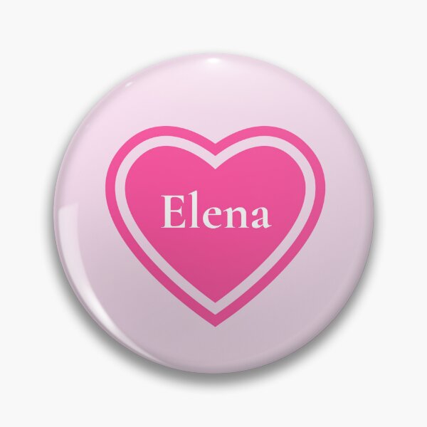 Item preview, Elena Name Girl Pink designed and sold by Monika Howarth.