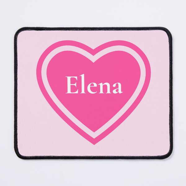 Item preview, Elena Name Girl Pink designed and sold by Monika Howarth.