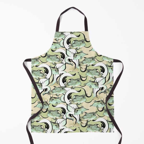 Item preview, Boxfish, Yellow-green on a yellow background designed and sold by Alex Blud.