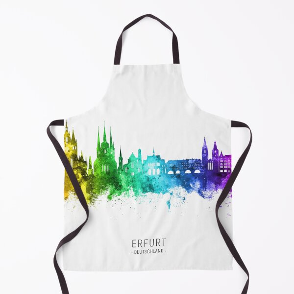 Item preview, Erfurt Germany Skyline designed and sold by ArtPrints.