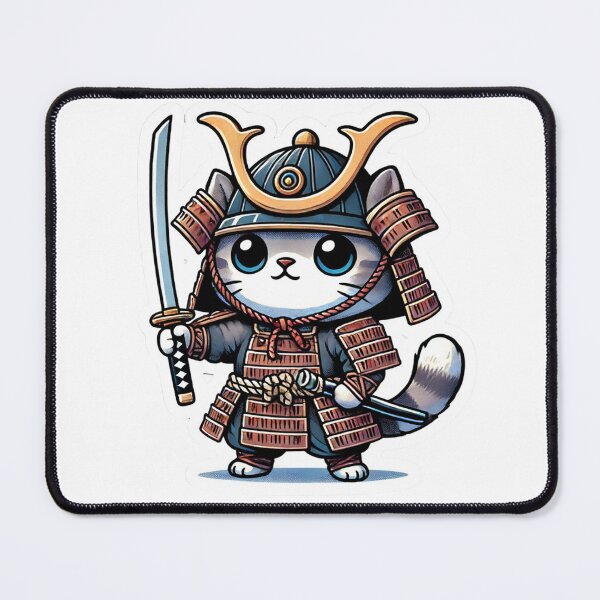 Item preview, Brave Samurai Kitty designed and sold by NhongPorchi.