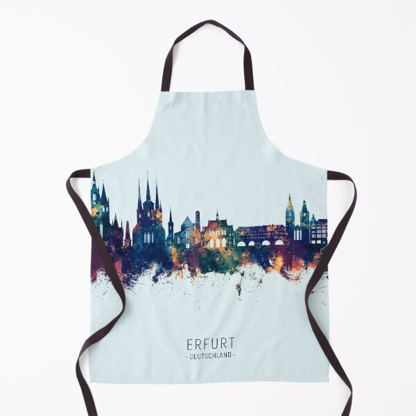 Item preview, Erfurt Germany Skyline designed and sold by ArtPrints.