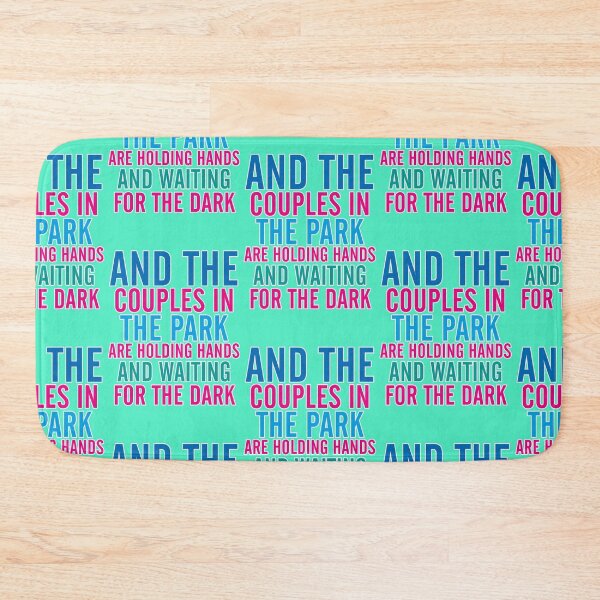 Item preview, And the couples in the park are holding hands, lyrics designed and sold by Mauswohn.