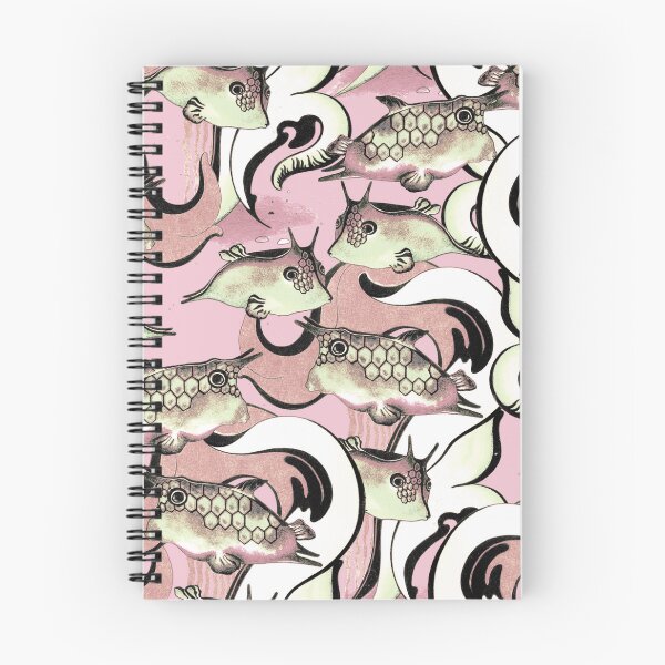 Item preview, Boxfish, Pink-green on a pink background designed and sold by Alex  Blud.