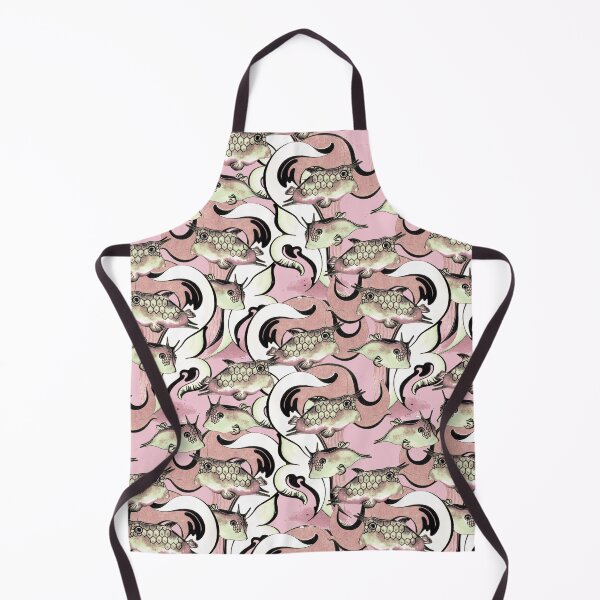 Item preview, Boxfish, Pink-green on a pink background designed and sold by Alex Blud.