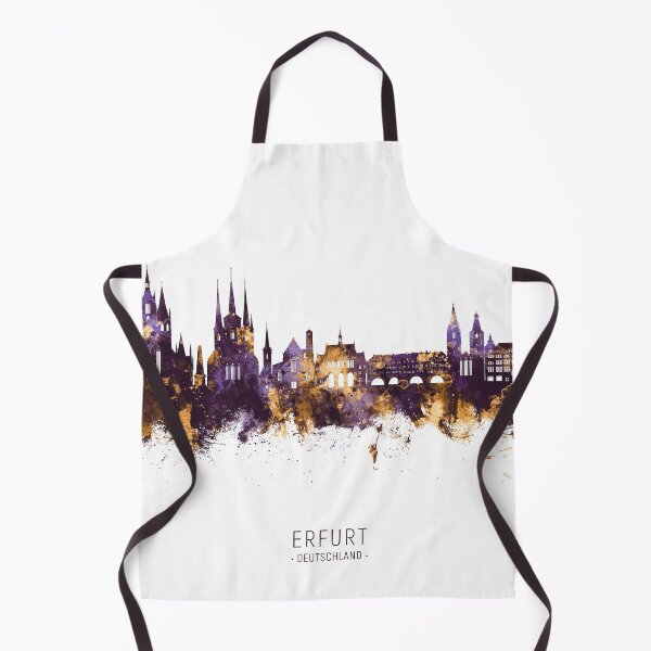 Item preview, Erfurt Germany Skyline designed and sold by ArtPrints.