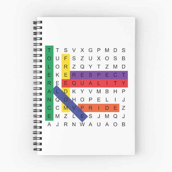 Item preview, PRIDE WORD SEARCH designed and sold by MysticPotato.