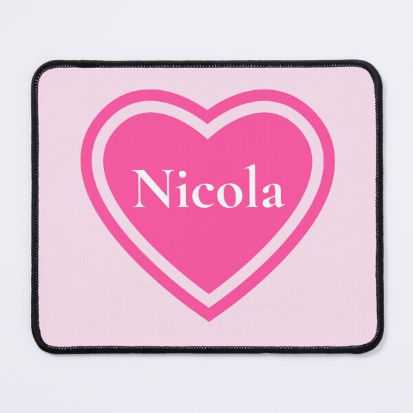 Item preview, Nicola Name Girl Pink designed and sold by Monika Howarth.