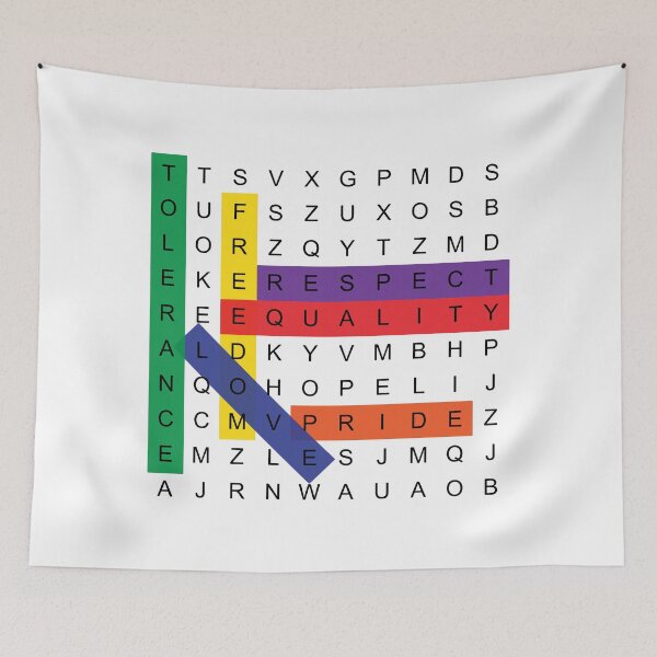Item preview, PRIDE WORD SEARCH designed and sold by MysticPotato.