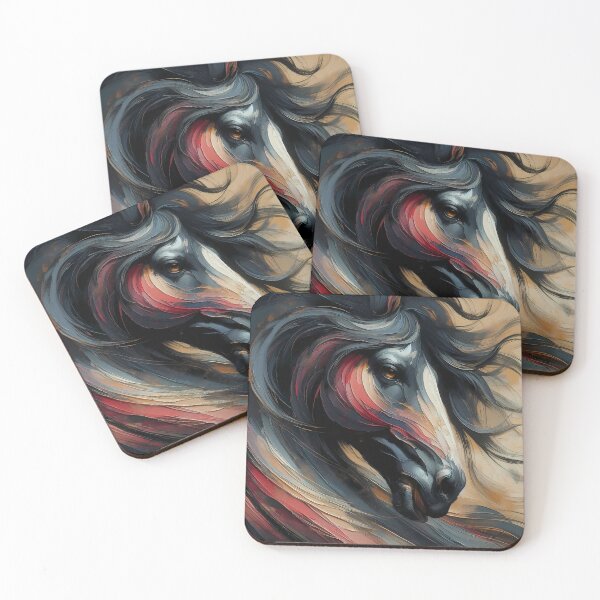 Item preview, Stallion portrait designed and sold by Vibranta Studio.