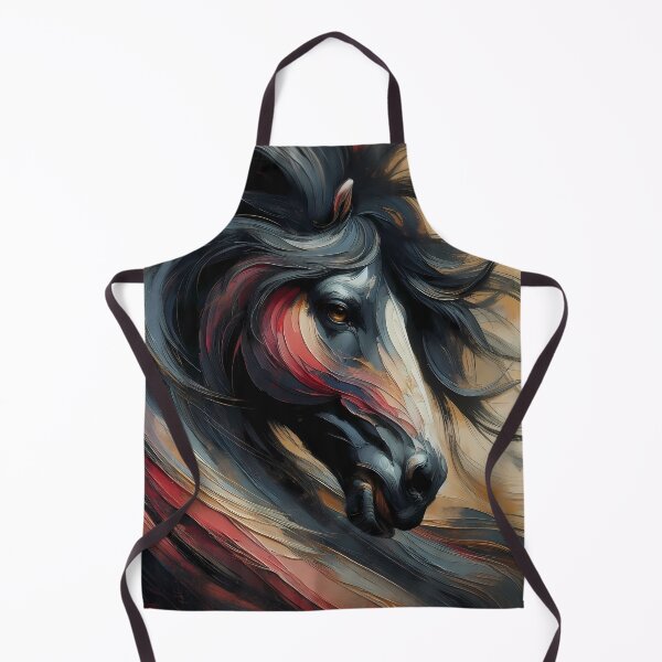 Item preview, Stallion portrait designed and sold by Vibranta Studio.