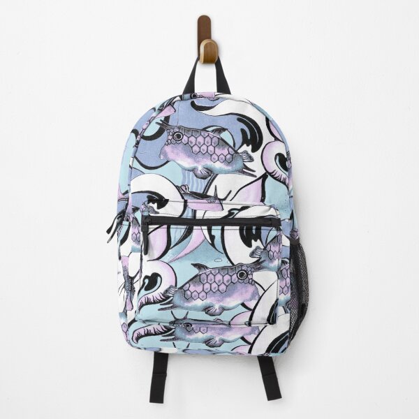Item preview, Boxfish, Lilac-blue on a blue background designed and sold by Alex Blud.