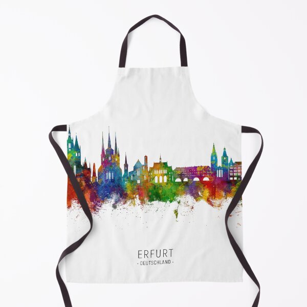Item preview, Erfurt Germany Skyline designed and sold by ArtPrints.
