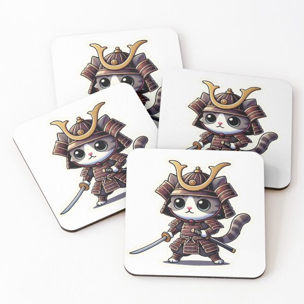 Item preview, Samurai Cat Valor designed and sold by NhongPorchi.