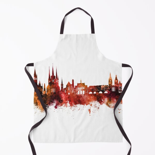 Item preview, Erfurt Germany Skyline designed and sold by ArtPrints.