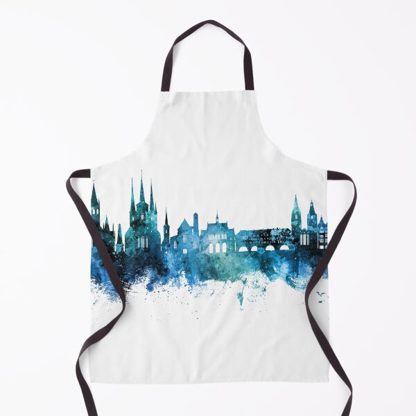 Item preview, Erfurt Germany Skyline designed and sold by ArtPrints.