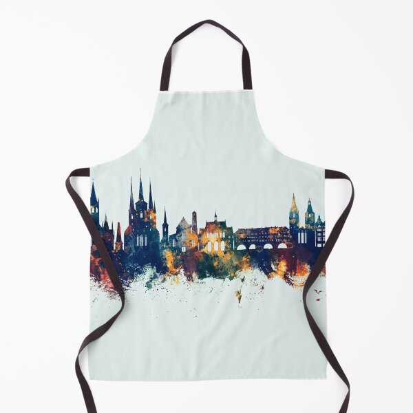 Item preview, Erfurt Germany Skyline designed and sold by ArtPrints.