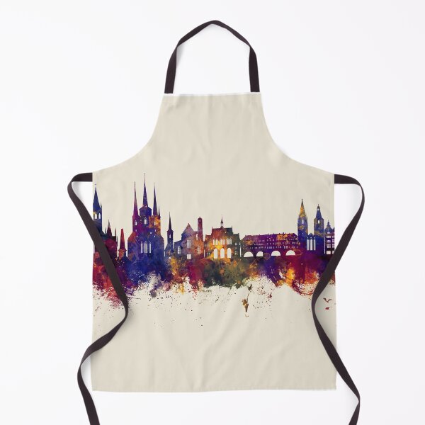 Item preview, Erfurt Germany Skyline designed and sold by ArtPrints.