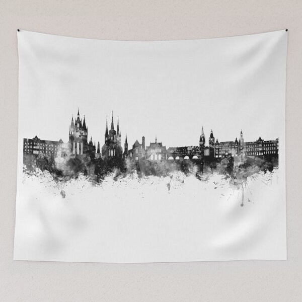 Item preview, Erfurt Germany Skyline designed and sold by ArtPrints.