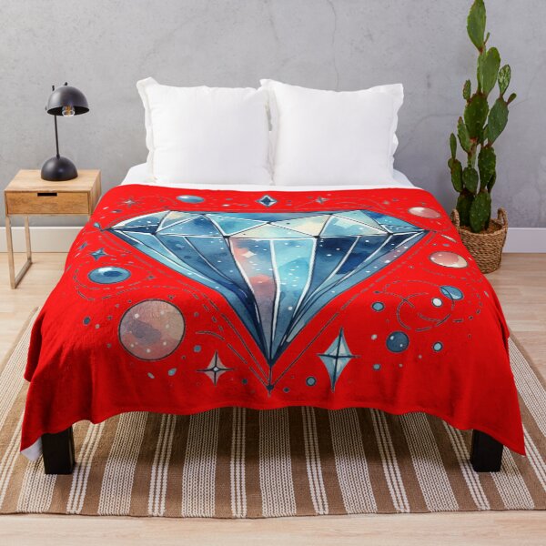 Item preview, Shining Blue Diamond Art Sketch ,  designed and sold by PaintMeWorld.