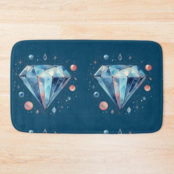 Item preview, Shining Blue Diamond Art Sketch ,  designed and sold by PaintMeWorld.