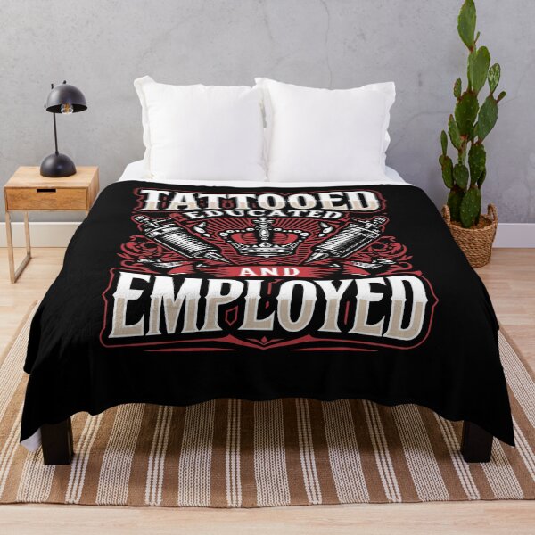 Item preview, Tattooed Educated And Employed Tattoos Body Piercing Day designed and sold by Dressed For  Duty.