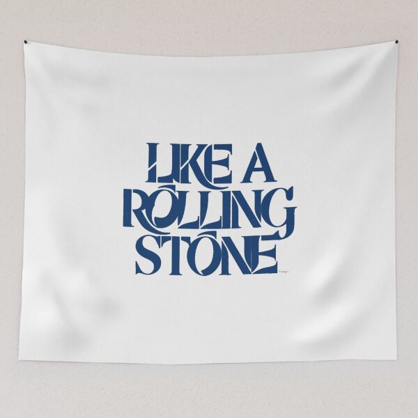 Item preview, Like a Rolling Stone designed and sold by Gentle40Winks.