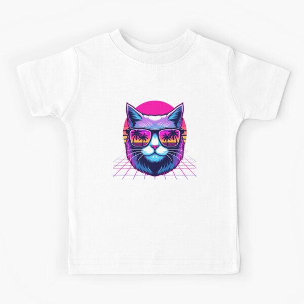 Item preview, Vaporwave Cat Wearing Sunglasses Day Aesthetic Animal Pet designed and sold by Dressed For  Duty.