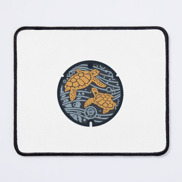 Item preview, Minabe Town Manhole Cover Art designed and sold by krehlizeten.